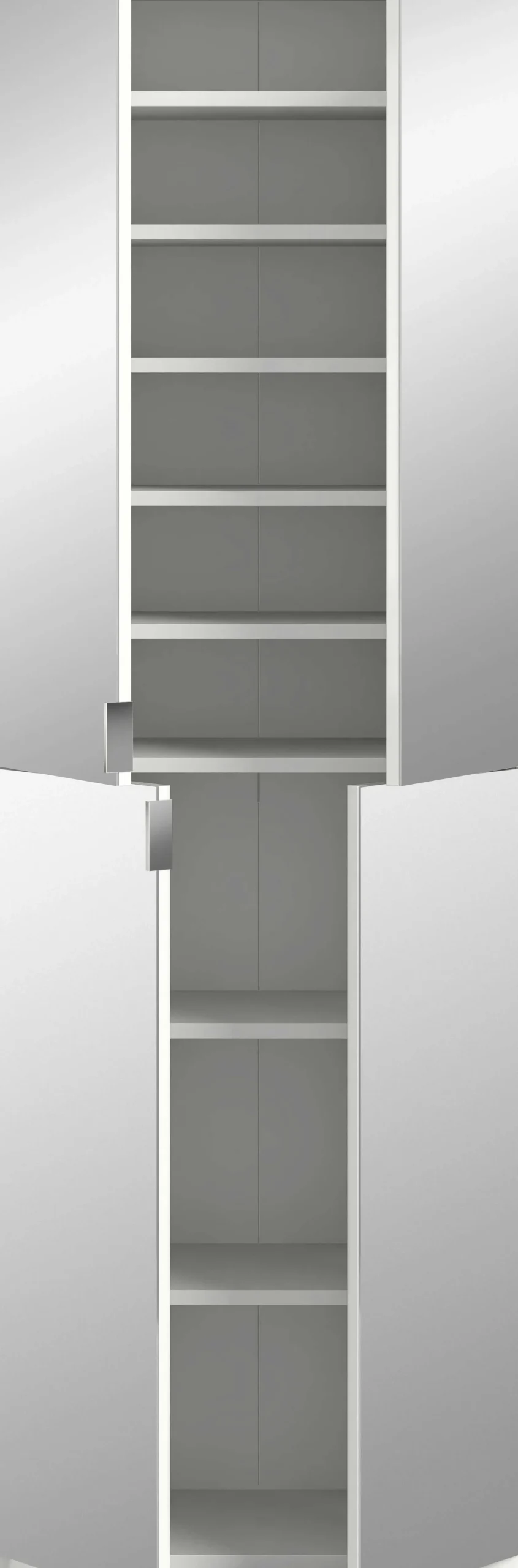 Kleiderschrank Projekt X Emob Artisan Eiche mit Spiegel 122x193x34 cm