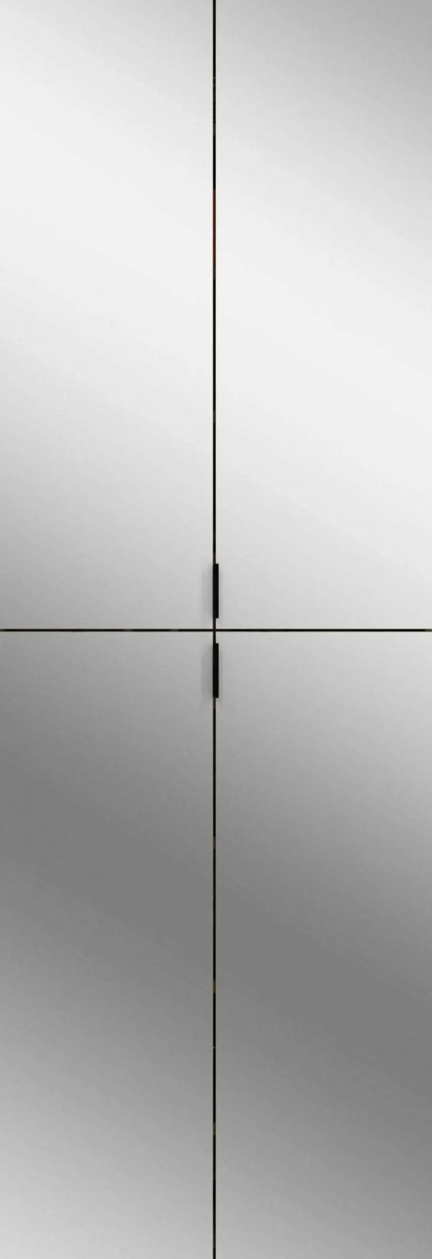 Kleiderschrank Projekt X Emob - Artisan Eiche - 183x193x34 cm - Spiegeltür
