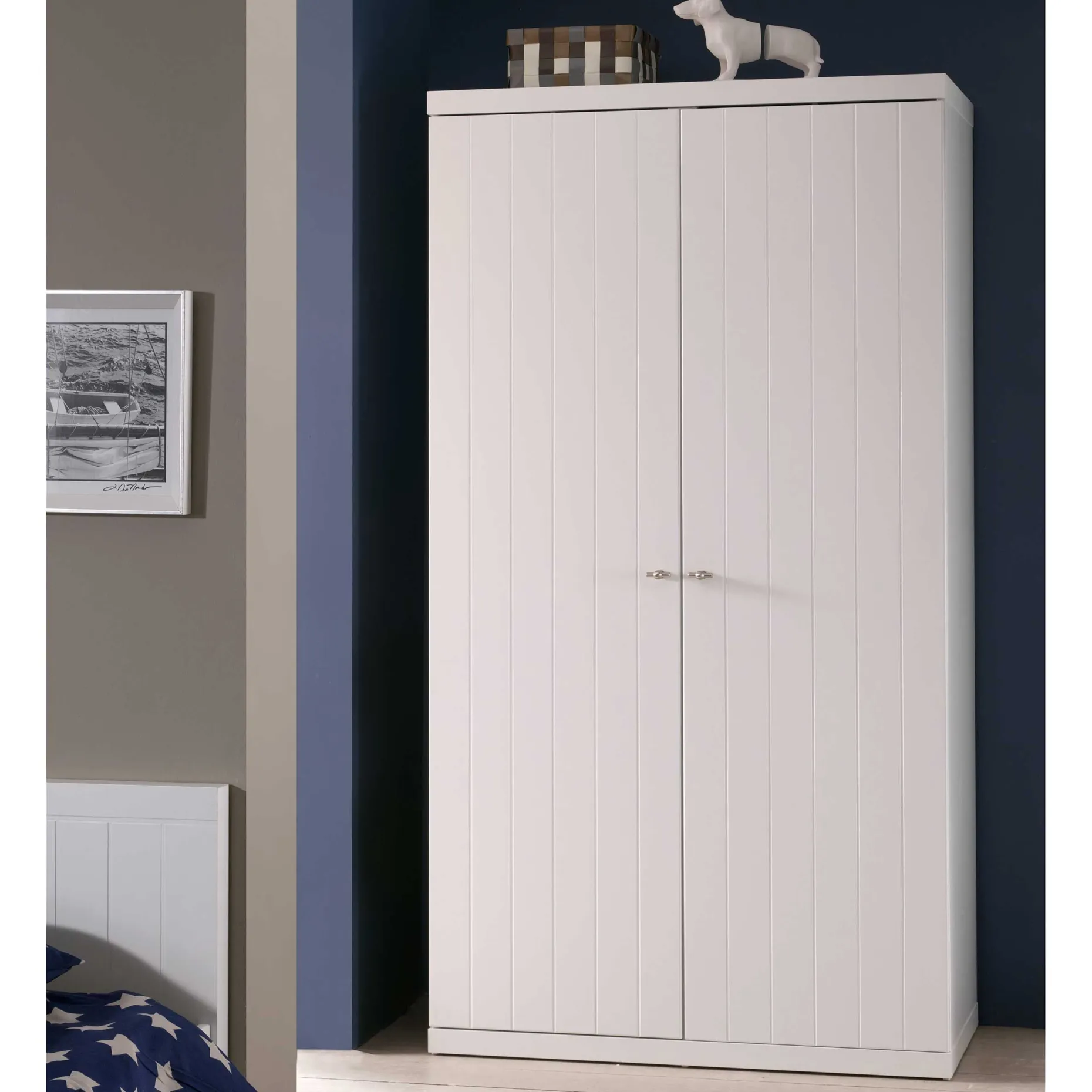 Kleiderschrank Robin 2-türig