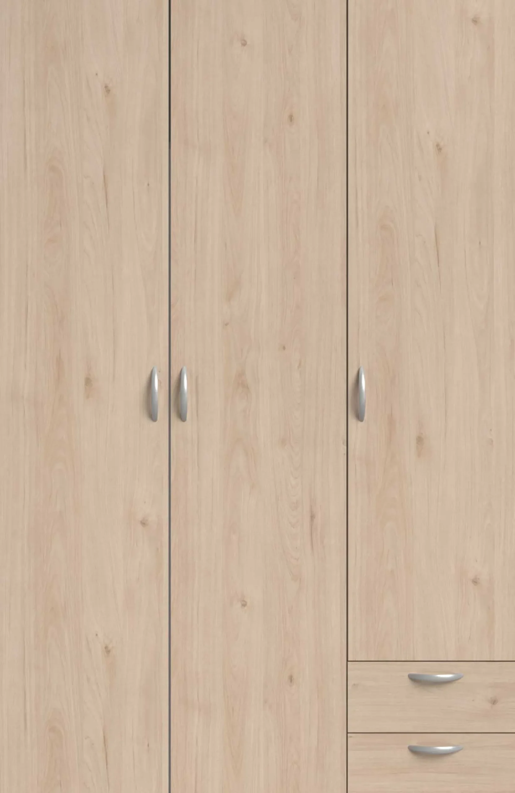 Kleiderschrank Salvador | 3 Türen, 2 Schubladen | Jackson Oak