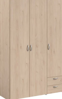 Kleiderschrank Salvador | 3 Türen, 2 Schubladen | Jackson Oak