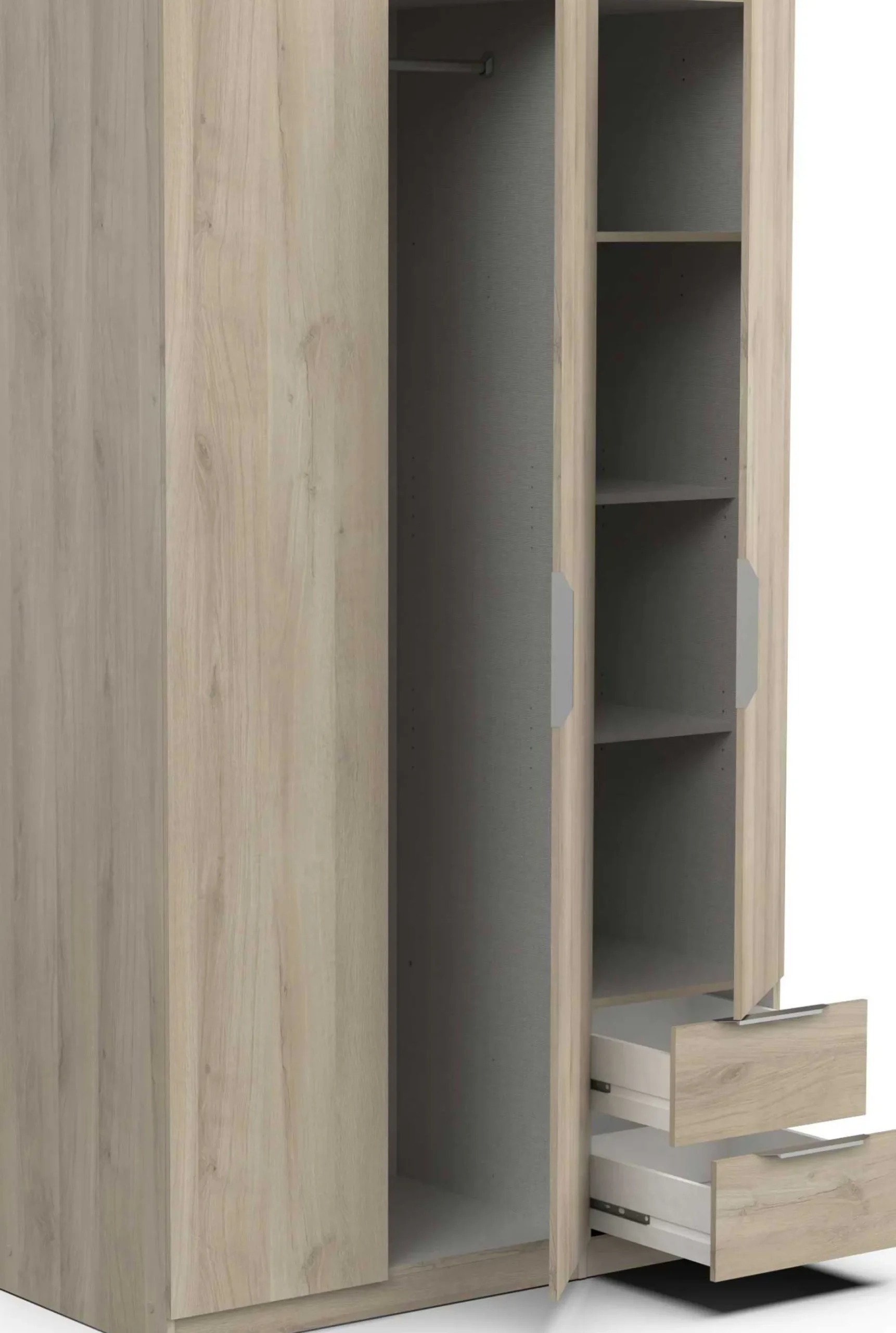 Kleiderschrank Spectre 120cm - Eiche