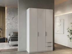 Kleiderschrank Spectre 120cm - matt weiß