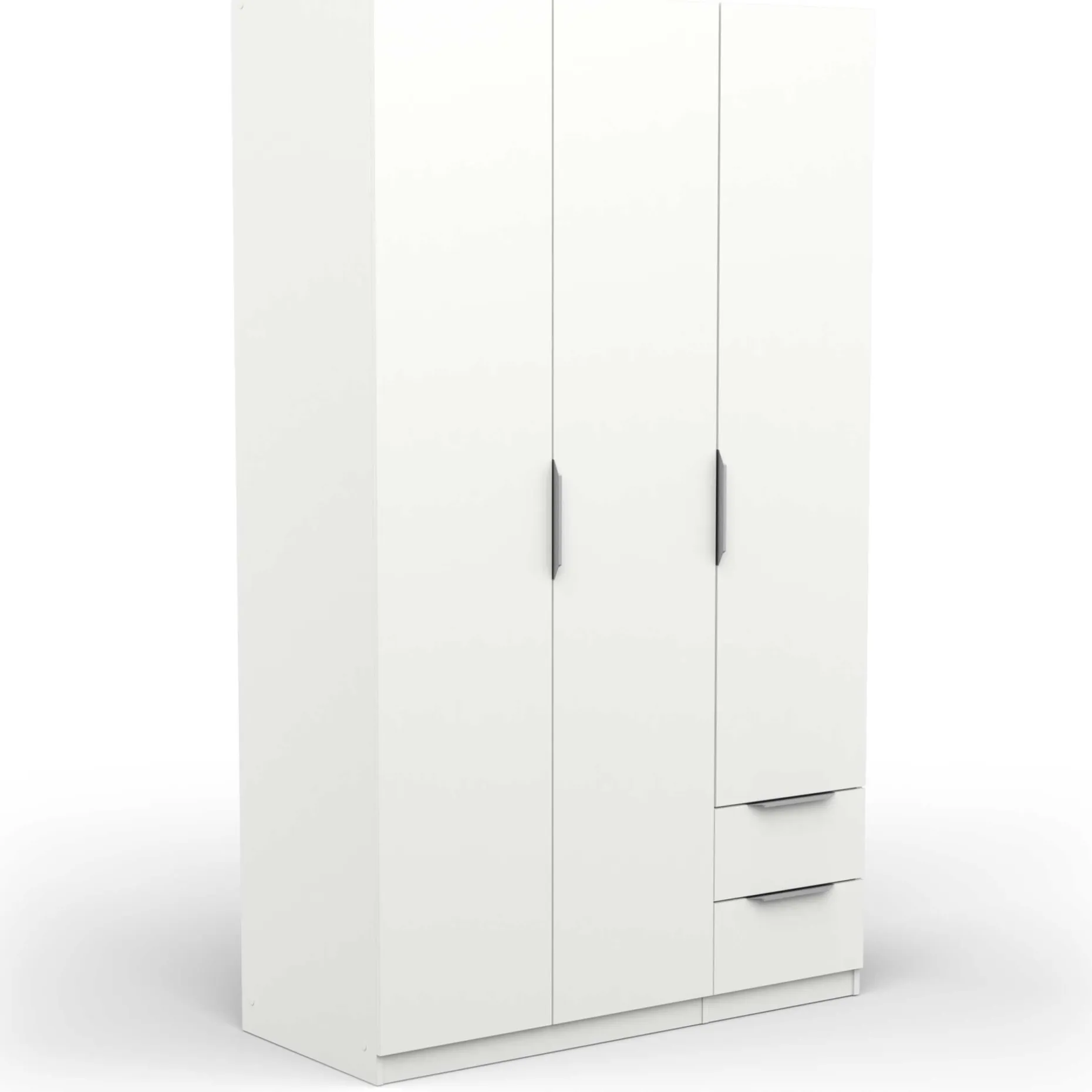 Kleiderschrank Spectre 120cm - matt weiß
