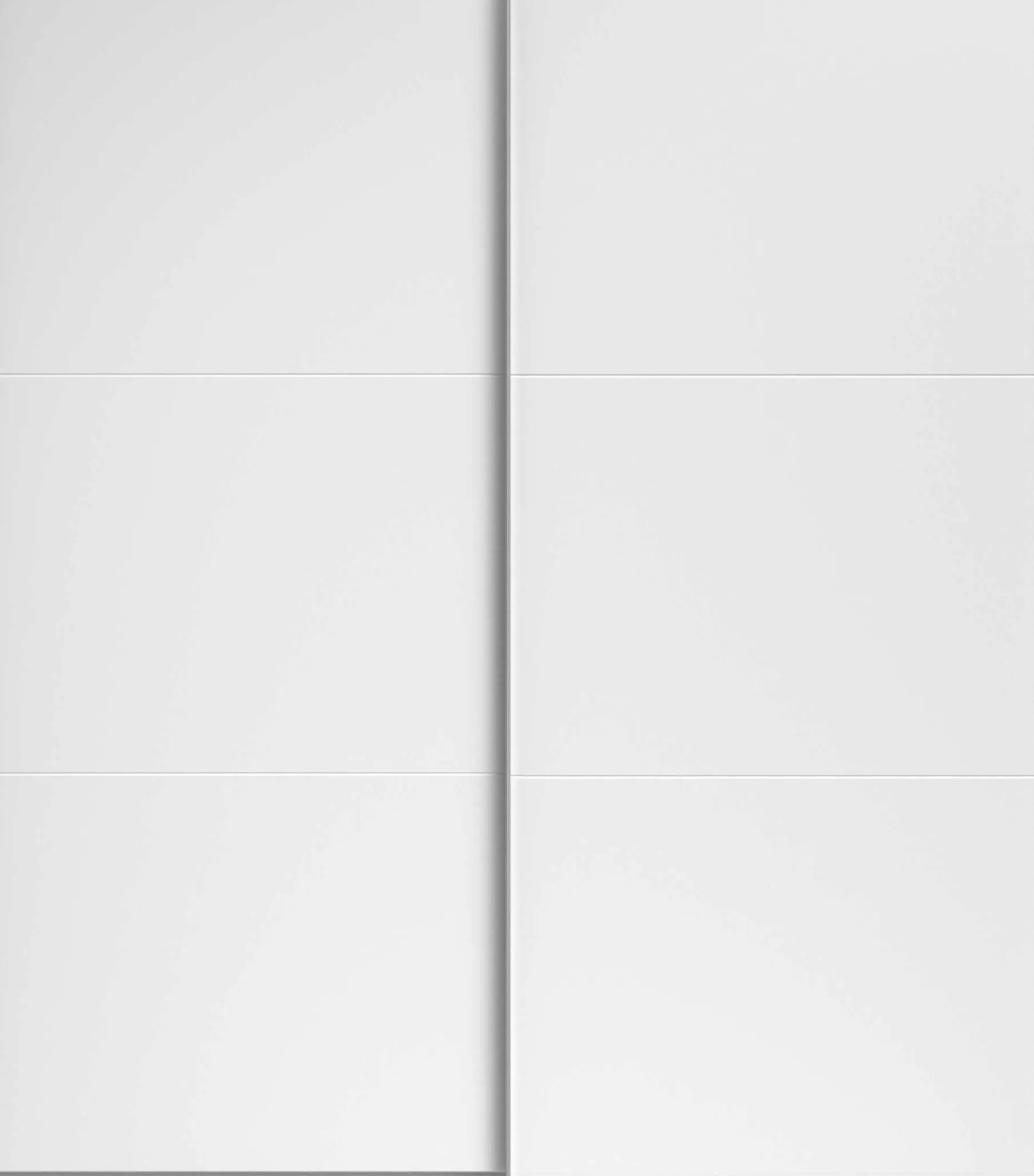 Kleiderschrank Swings - 178x59x203cm - 2 Türen - weiß