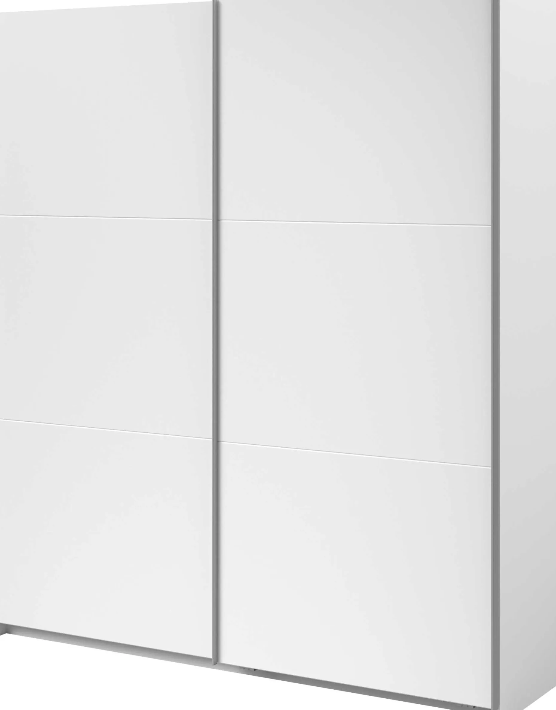 Kleiderschrank Swings - 178x59x203cm - 2 Türen - weiß