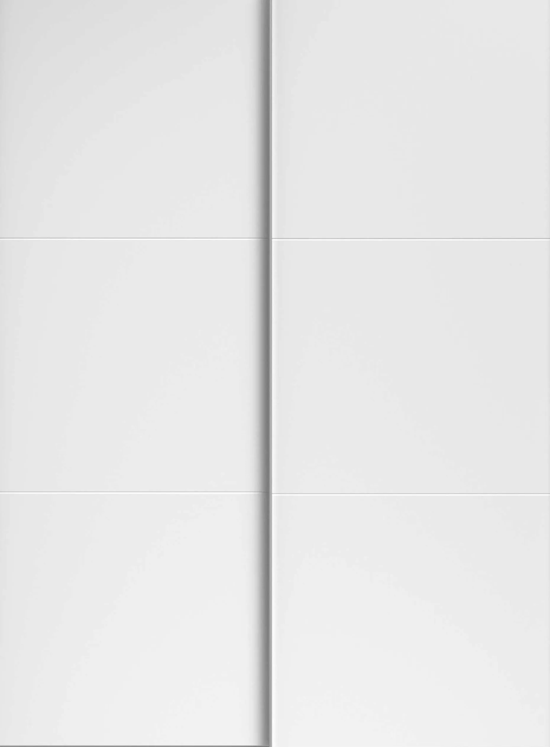 Kleiderschrank Swings - 148x59x203cm - 2 Türen - weiß