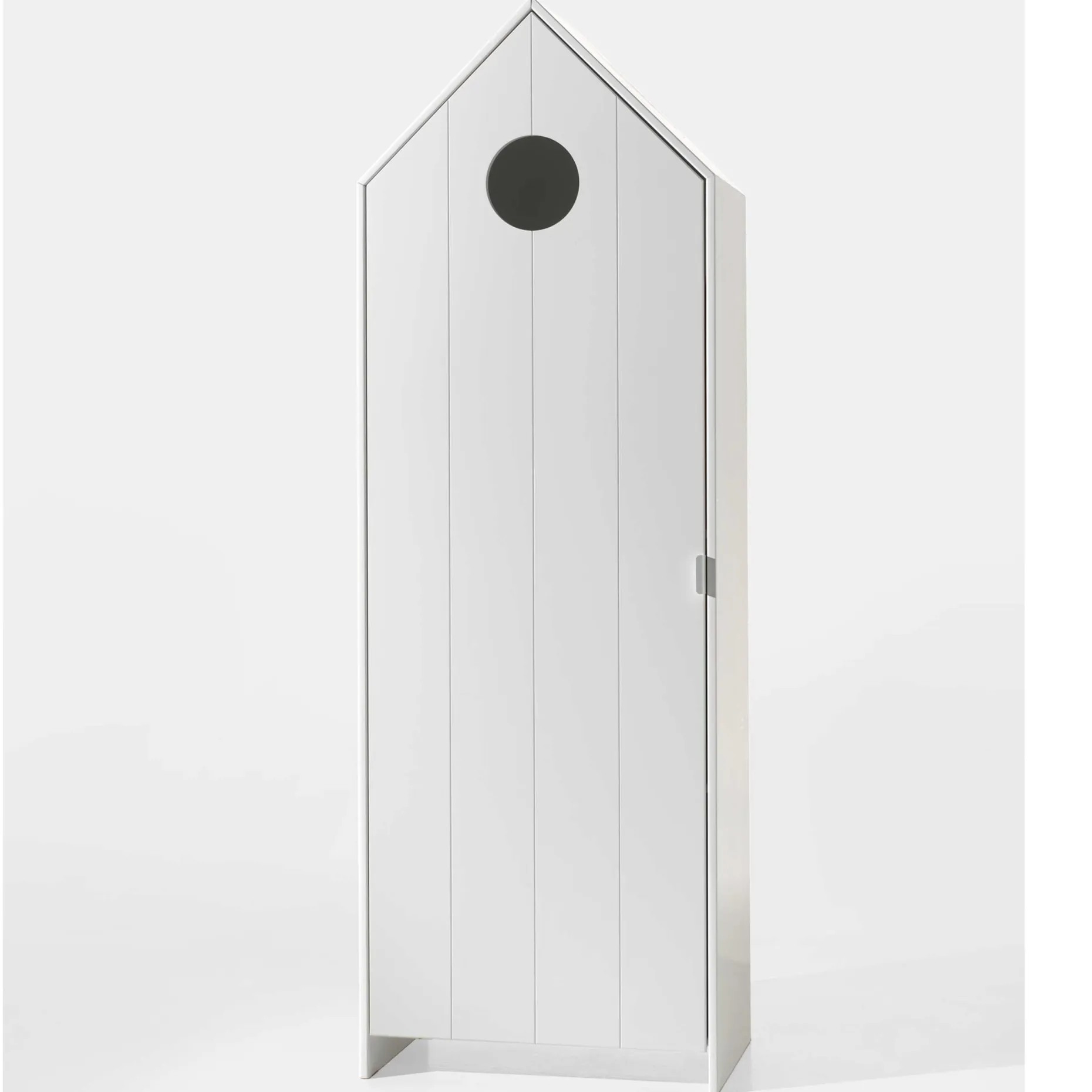 Kleiderschrank 2-teilig Casami - 115x37x172 cm - Weiß