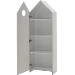Kleiderschrank 2-teilig Casami - 115x37x172 cm - Weiß