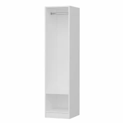 Kleiderschrank Woody Fashion | 45 x 52 x 190 cm | Scharniertür nicht enthalten