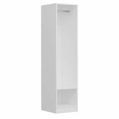 Kleiderschrank Woody Fashion | 45 x 52 x 190 cm | Scharniertür nicht enthalten