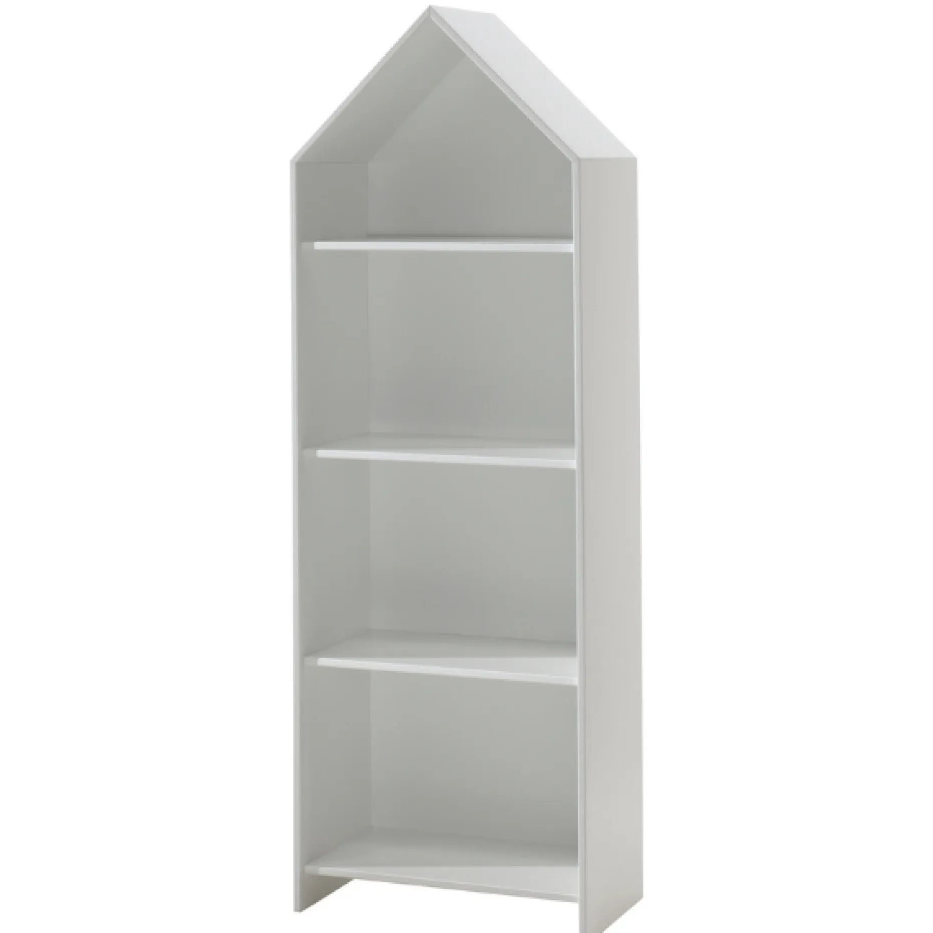2 Kleiderschränke Bücherregal Casami - rosa/weiß/grau