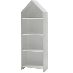 2 Kleiderschränke Bücherregal Casami - weiß