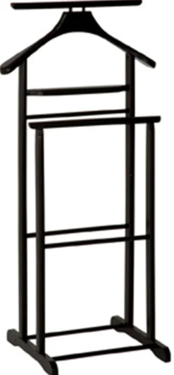 Kleiderständer mit Hosenbügel | Schwarzes Design