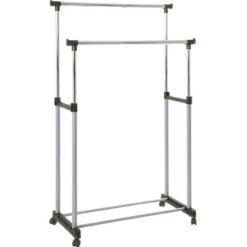 Kleiderständer | Silberfarben | 15 kg Belastbarkeit