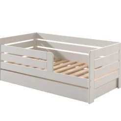Kleinkindbett Anastasia mit Bettkasten 70 x 140cm Kiefer - weiß