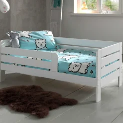 Kleinkindbett Anastasia 70 x 140cm Kiefer - weiß