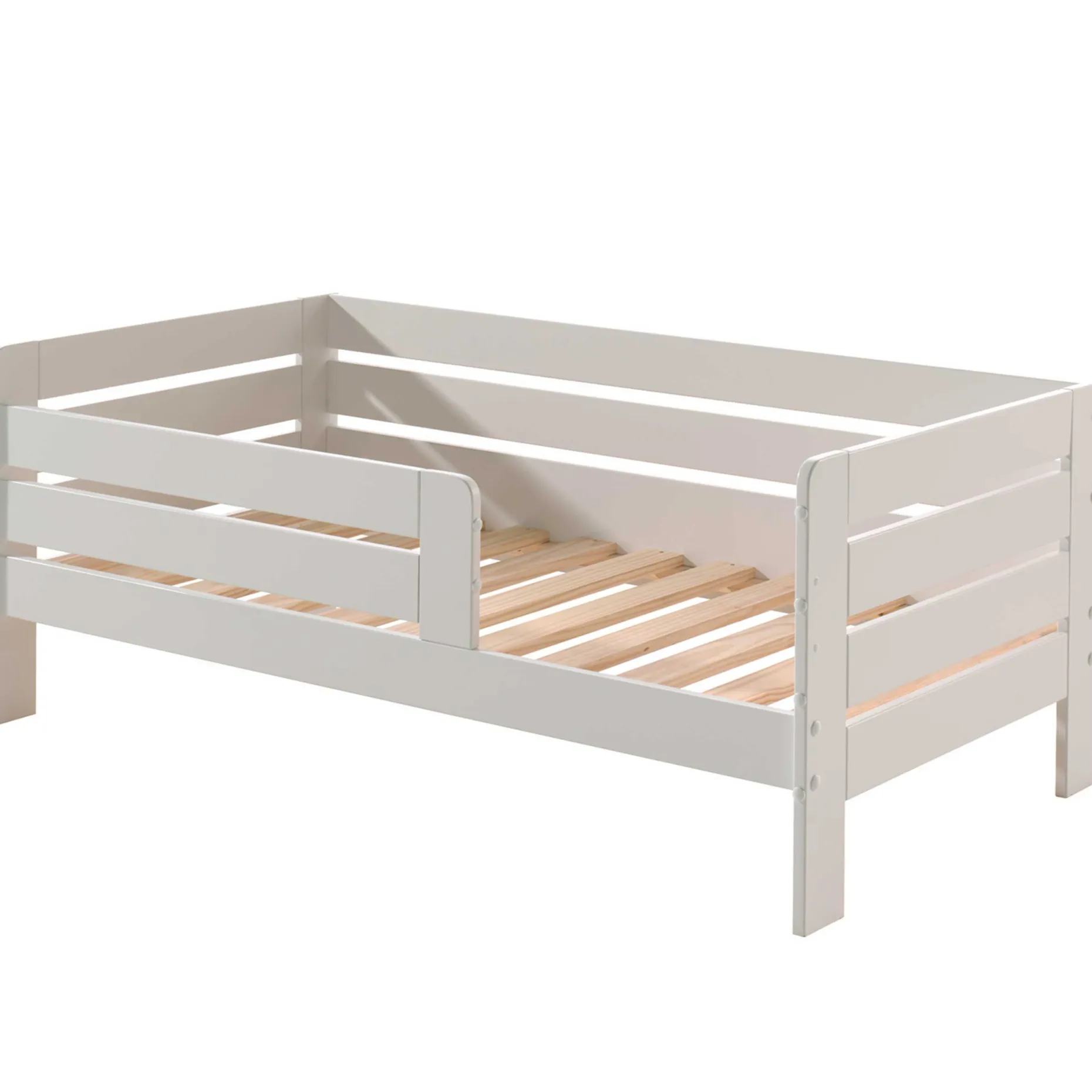 Kleinkindbett Anastasia 70 x 140cm Kiefer - weiß