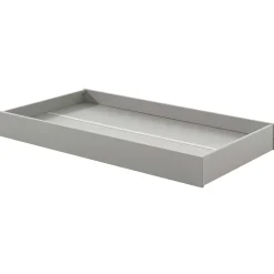 Kleinkindbett Petronille mit Bettkasten 70 x 140cm Kiefer - grau