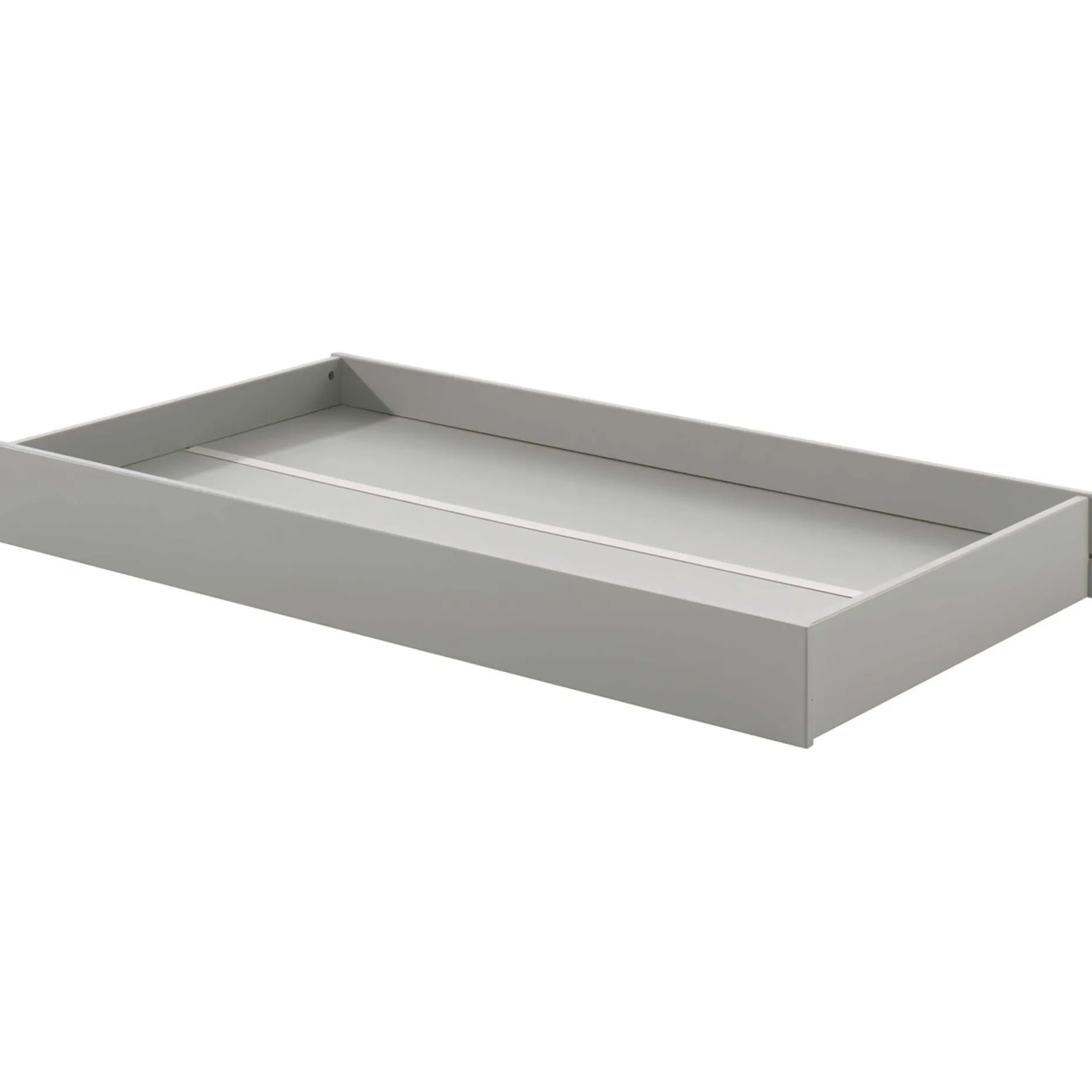 Kleinkindbett Petronille mit Bettkasten 70 x 140cm Kiefer - grau