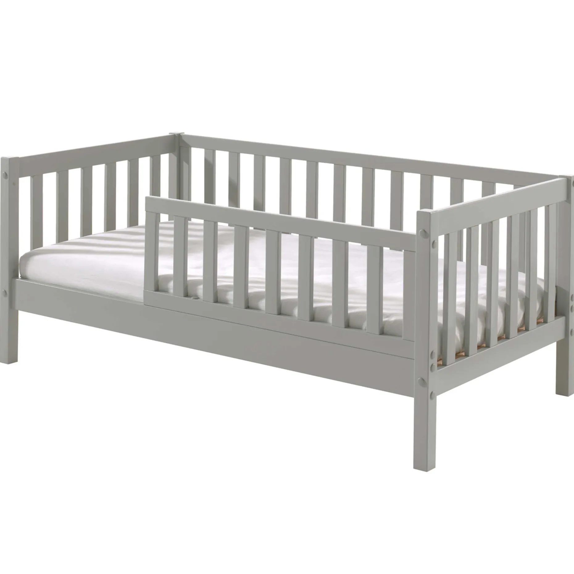 Kleinkindbett Petronille 70 x 140cm Kiefer - grau