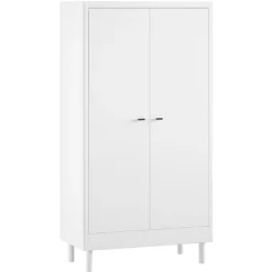 Kinder Vipack Kleinkindzimmer Forrest: Kleinkindbett 70x140cm, Wickeltisch, Kleiderschrank - buche