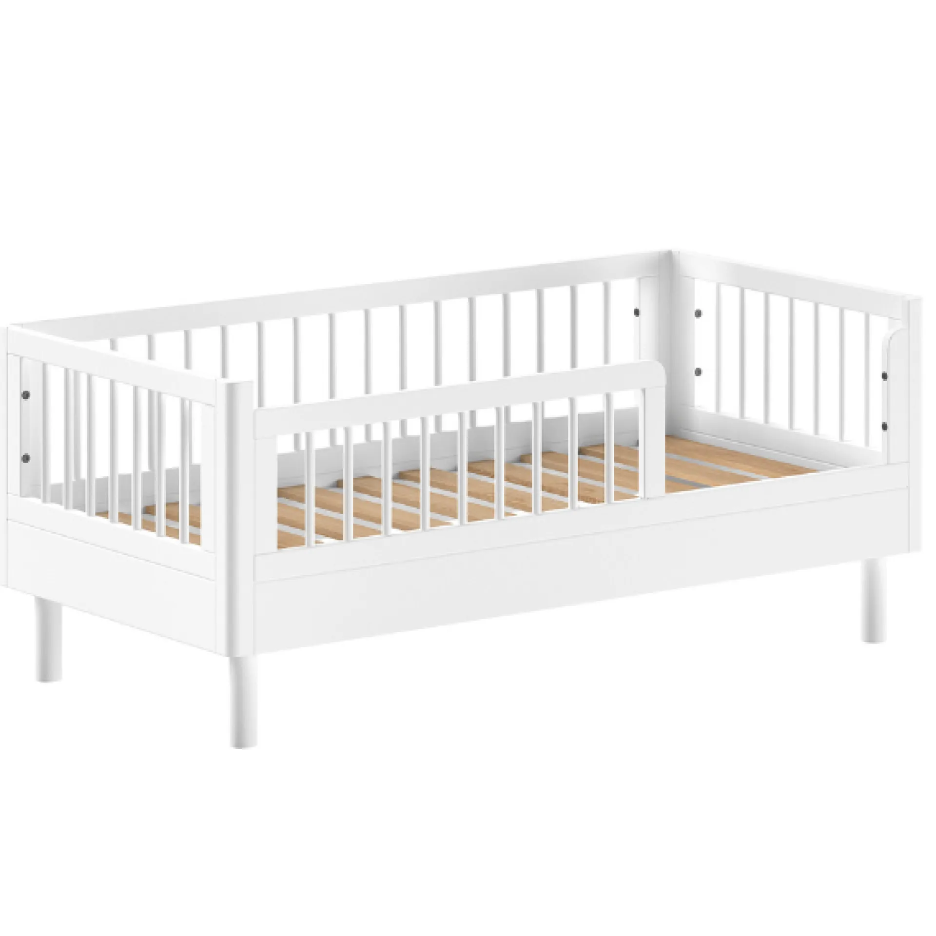 Kinder Vipack Kleinkindzimmer Forrest: Kleinkindbett 70x140cm, Wickeltisch, Kleiderschrank - buche