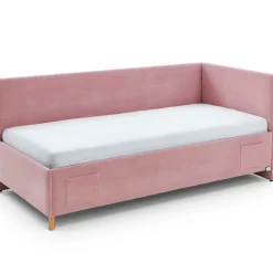 Kofferbett Cool | Mit Rückenlehne | 120 x 200 cm | Rosa Design