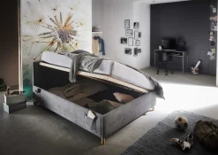 Kofferbett Cool | 120 x 200 cm | Design Anthrazit