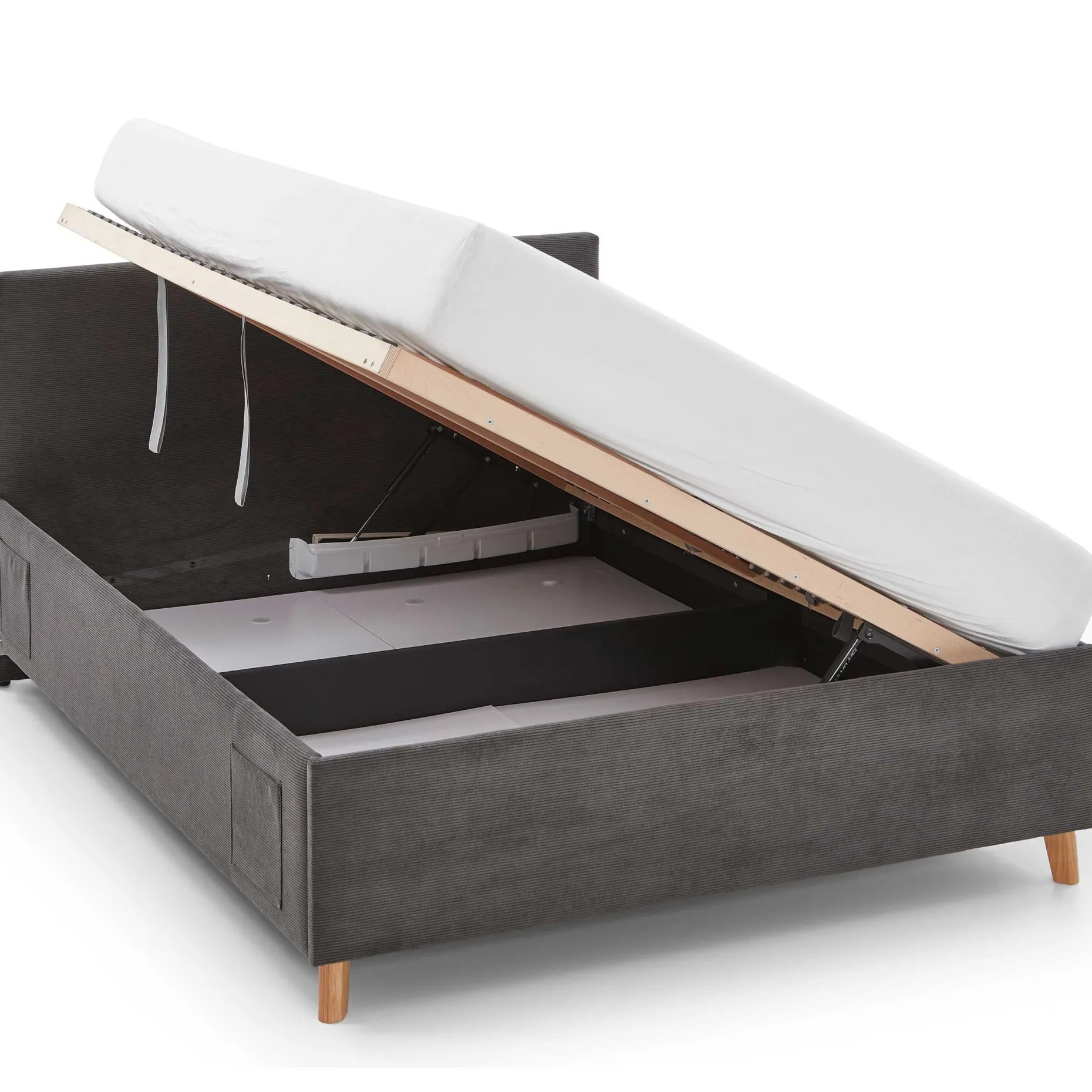 Kofferbett Cool | 140 x 200 cm | Design Anthrazit