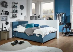 Kofferbett Cool | 120 x 200 cm | Design Blau