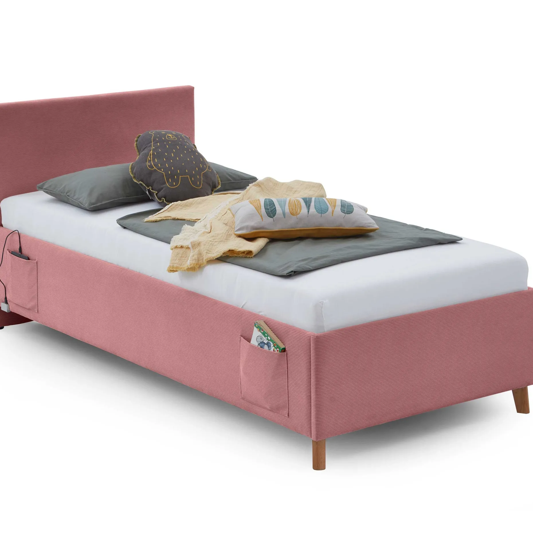 Kofferbett Cool | 120 x 200 cm | Rosa Design