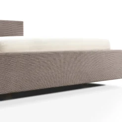 Kofferbett Kubrik | 140 x 200 cm | Taupe