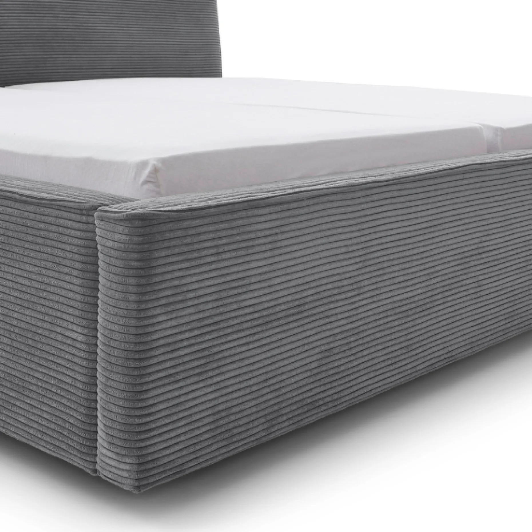 Kofferbett Mitoma | 180 x 200 cm | Design Grau