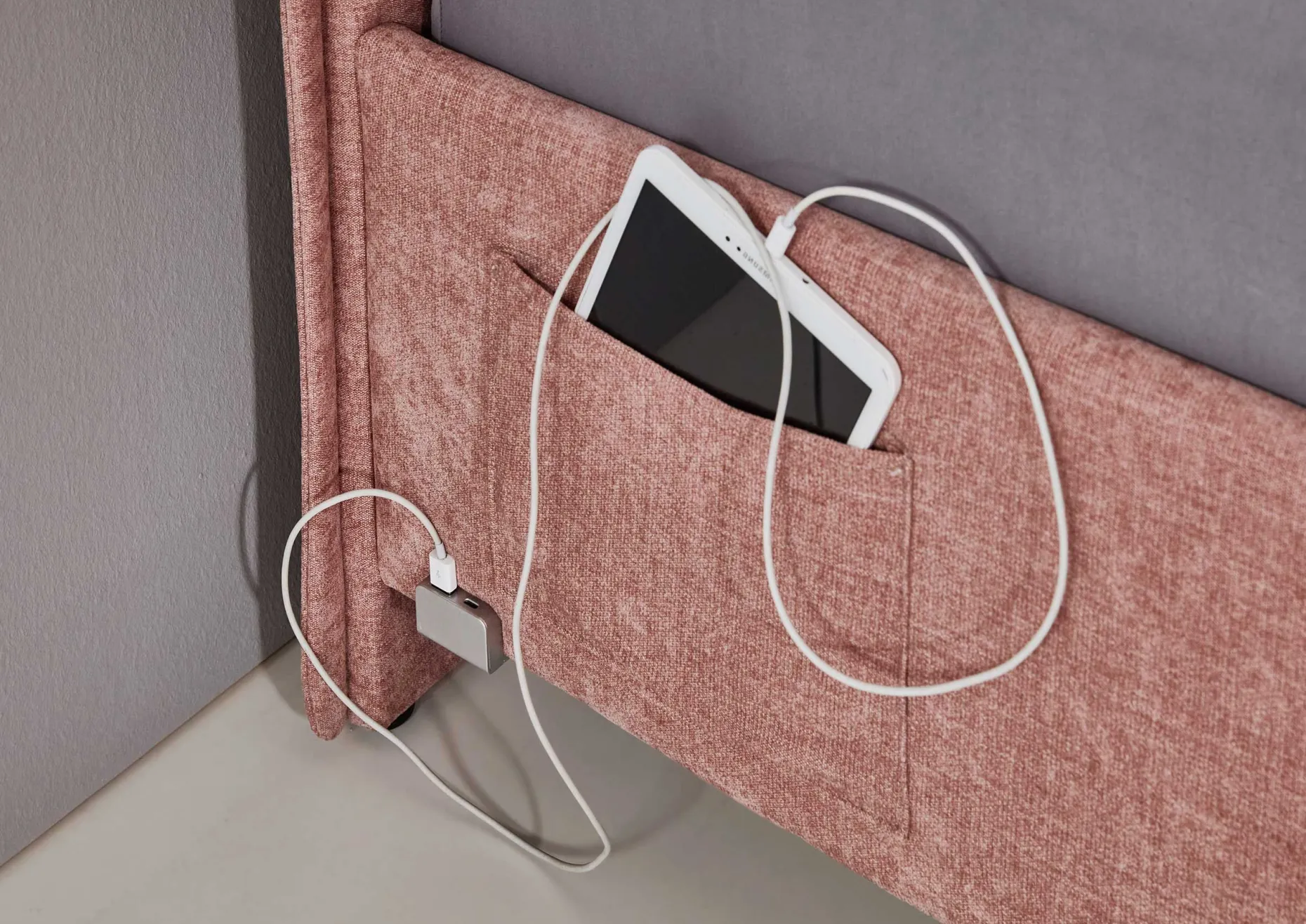 Kofferbett Ollie | 120 x 200 cm | Rosa Design