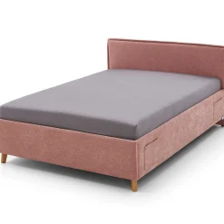 Kofferbett Ollie | 90 x 200 cm | Rosa Design