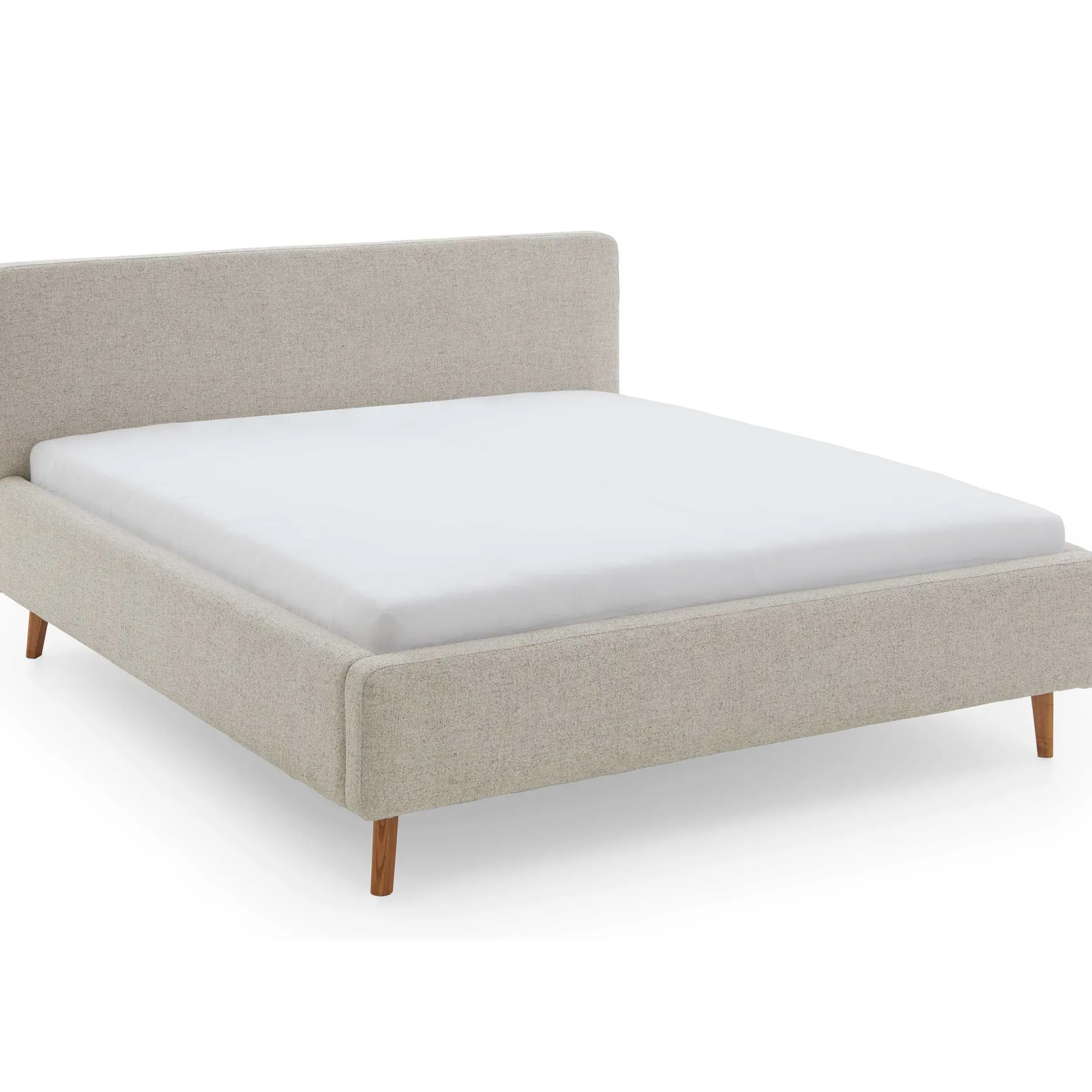 Kofferraumbett Nielsen | Inklusive Lattenrost | 160 x 200 cm | Beige