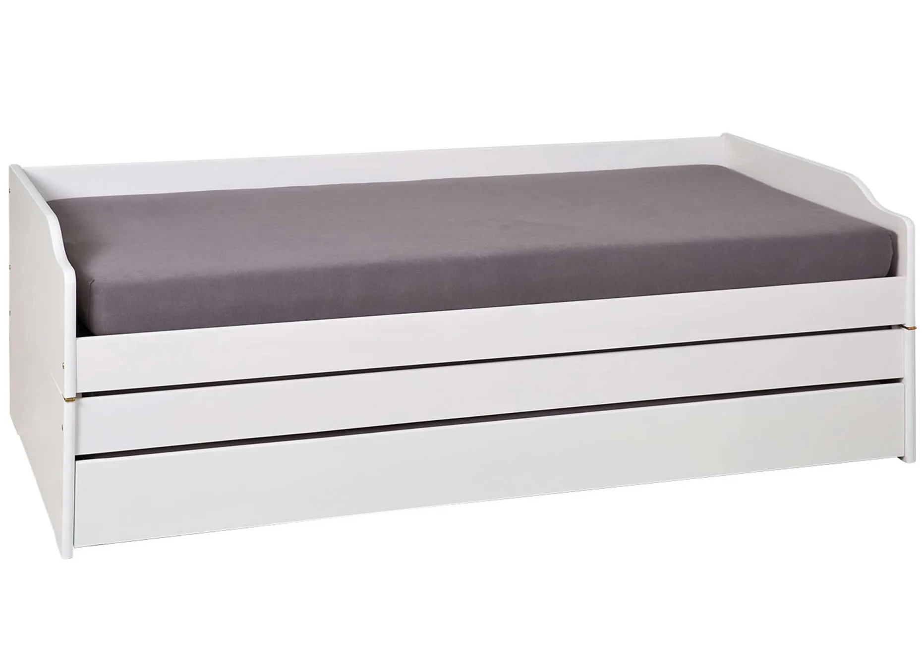 Kojenbett Lothar 90x200 cm - white wash