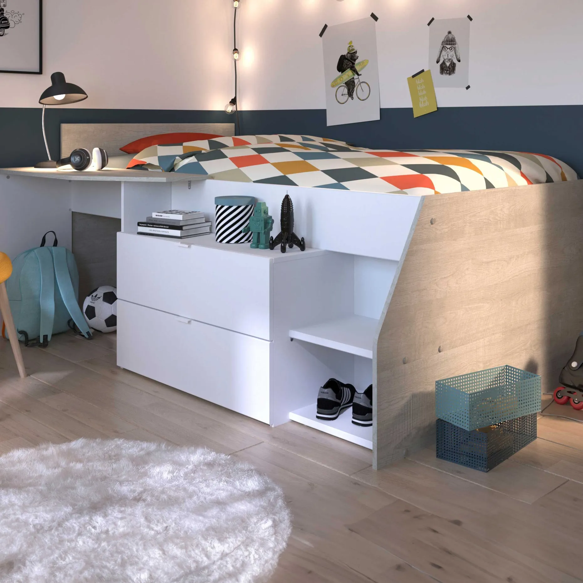 Kinder Parisot Kojenbett Milky