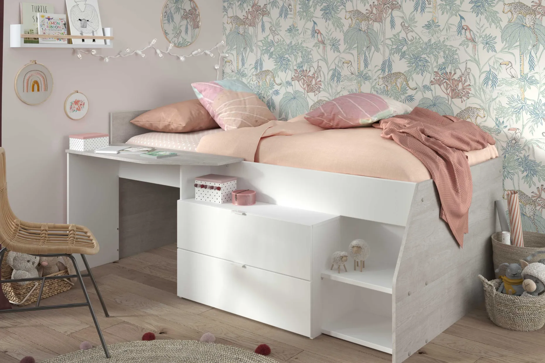 Kinder Parisot Kojenbett Milky