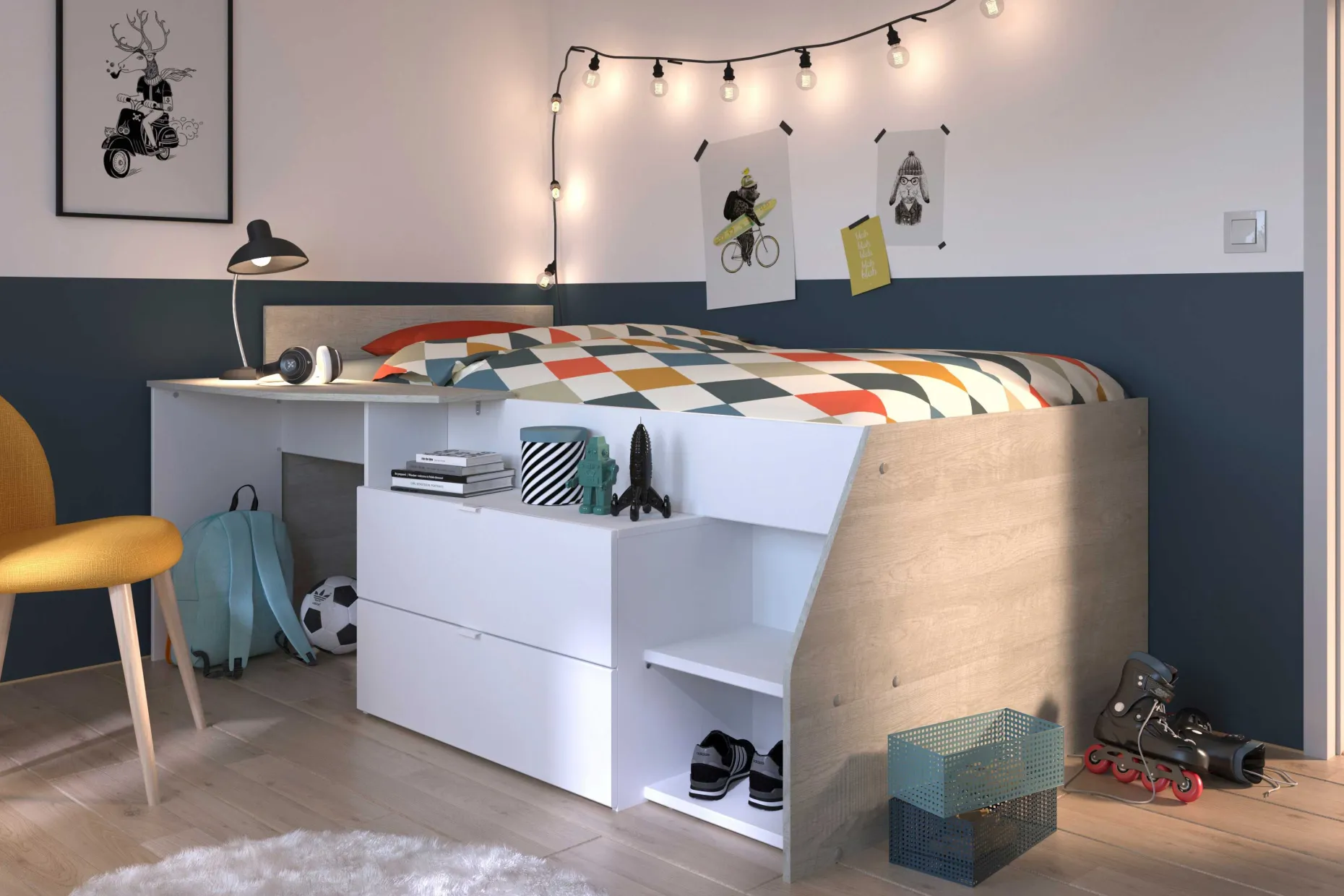 Kinder Parisot Kojenbett Milky