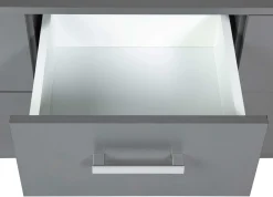Kommode Eden 122cm 6 Schubladen - graphitgrau