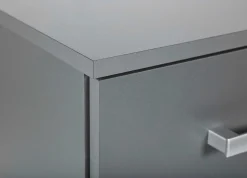 Kommode Eden 4 Schubladen - graphitgrau