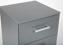 Kommode Eden 4 Schubladen - graphitgrau