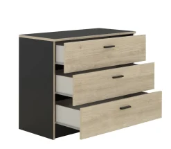 Kinder Gautier - Gami Kommode Ezra | 92 x 45 x 76 cm | Châtaignier Design