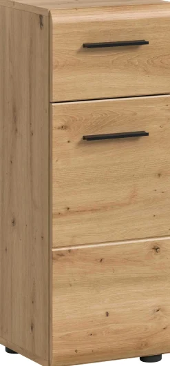 Kommode Ice Xonox - 3 Schubladen Artisan Oak - 30x80x30 cm