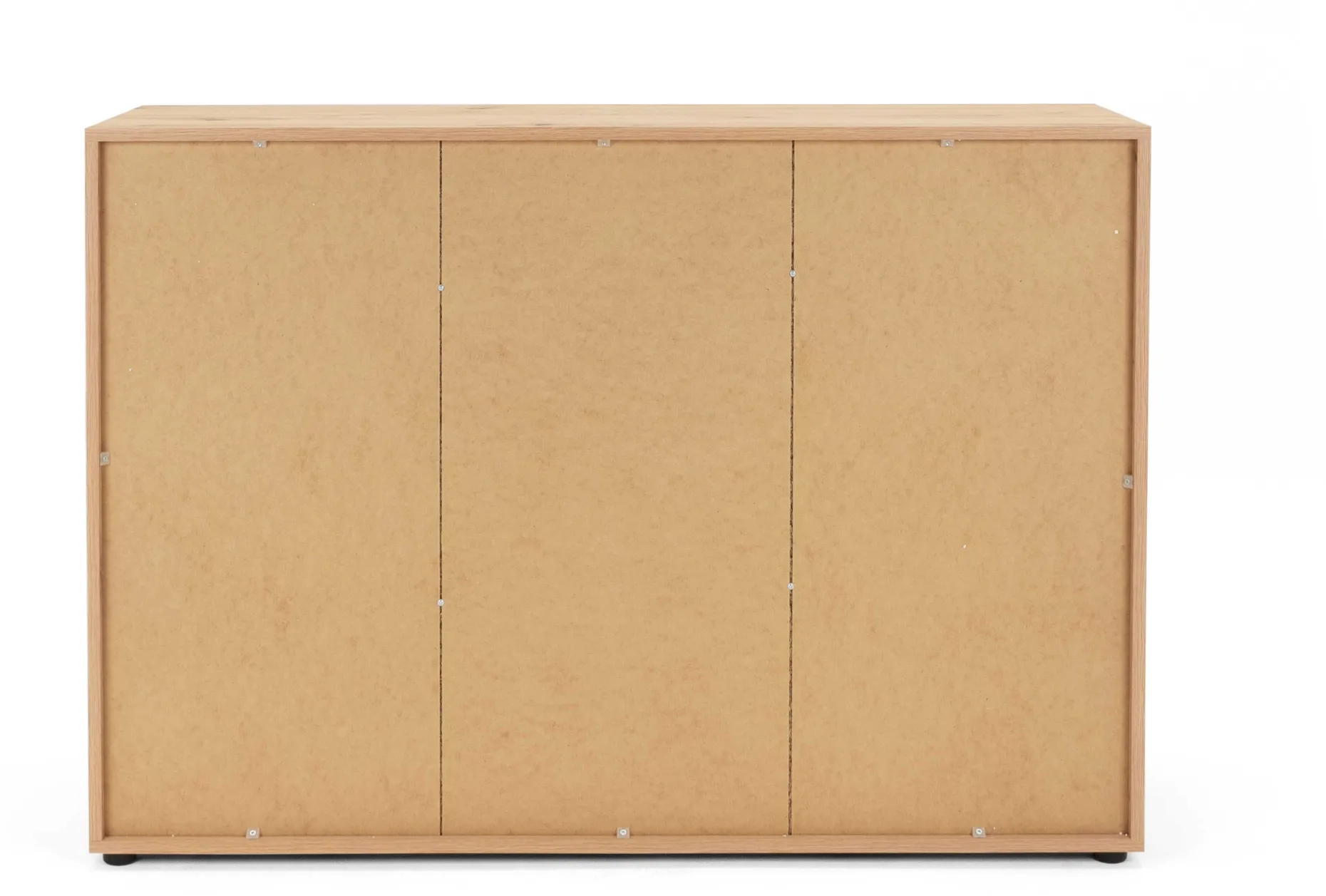 Kommode Jakob 120cm 2 Türen und 4 Schubladen - Artisan Eiche/Weiß
