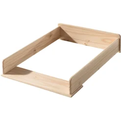 Vipack Kommode Kiddy 90x72x106cm mit Wickeltisch 3 Schubladen -