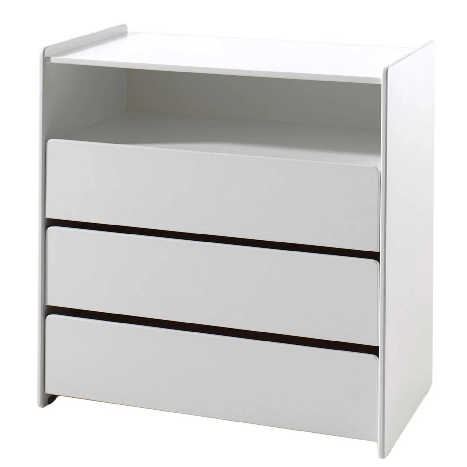 Vipack Kommode Kiddy 90x72x106cm mit Wickeltisch 3 Schubladen -