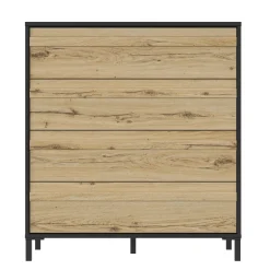 Kommode Mimizan | 94 x 45 x 104 | Helvezia Oak Design